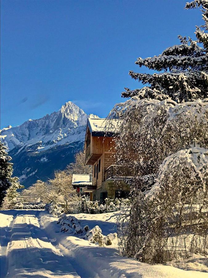 Chalet Amour Blanc Chamonix Ле Уш Екстериор снимка
